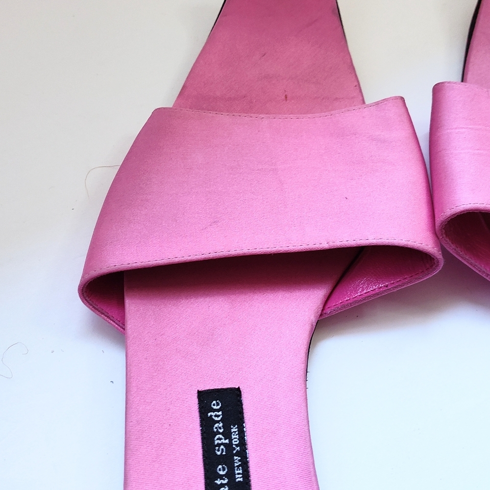 KATE SPADE PINK POINTED TOE FLAT SANDAL - Picture 6 of 6